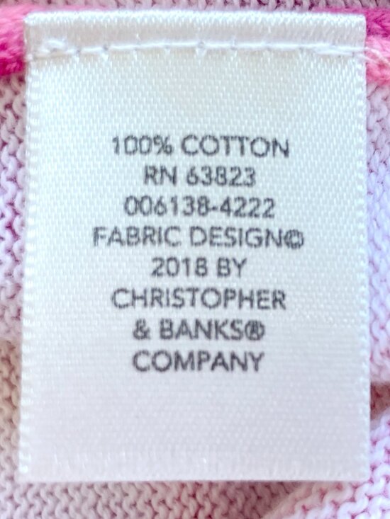 Cotton Cardigan NWT CJ Banks Colorful - Picture 6 of 7